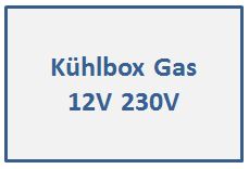Kühlbox Gas 12V 230V